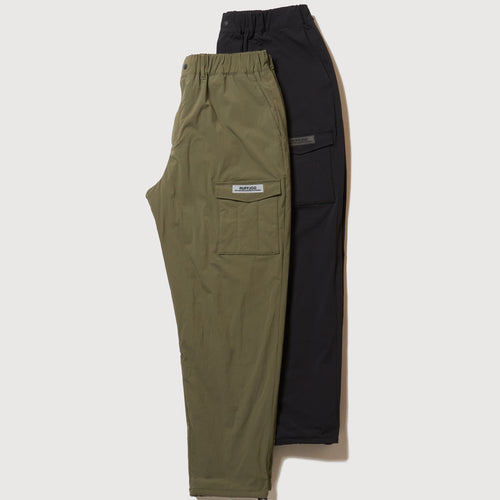 STRAIGHT QUILT PUFFER PANTS KHAKI