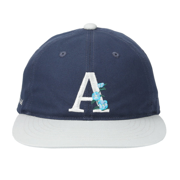 SASANQUA 6 PANEL CAP NAVY / SILVER