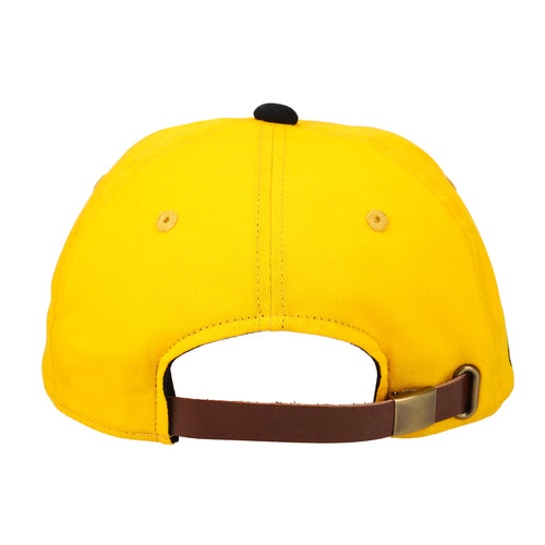 SASANQUA 6 PANEL CAP YELLOW / BLACK
