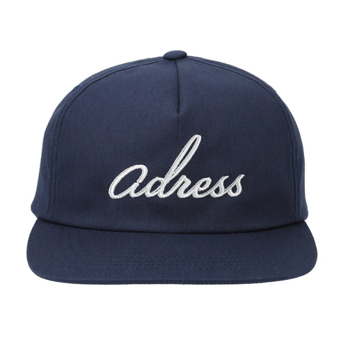 5 PANEL ORIGINAL LOGO CAP NAVY