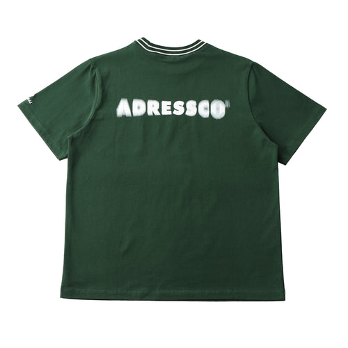 HIGH NECK POCKET T-SHIRT GREEN