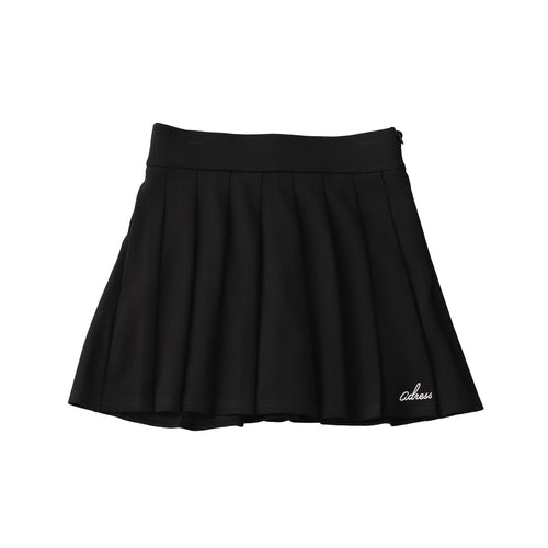 PLEATS SKIRT BLACK