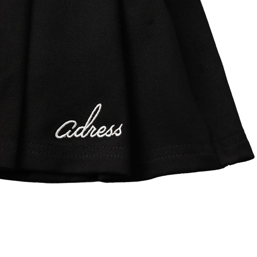 PLEATS SKIRT BLACK