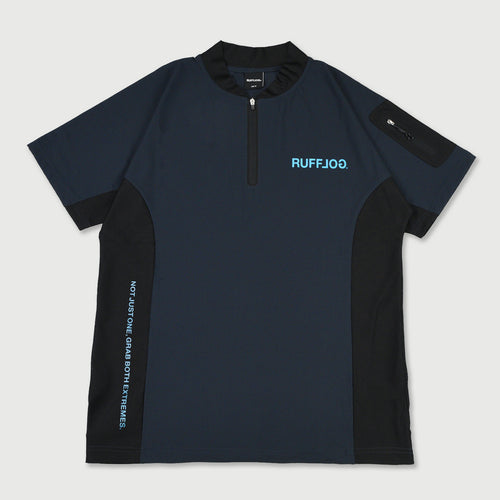 WM AERO ZIP HENLEY NECK SHIRTS