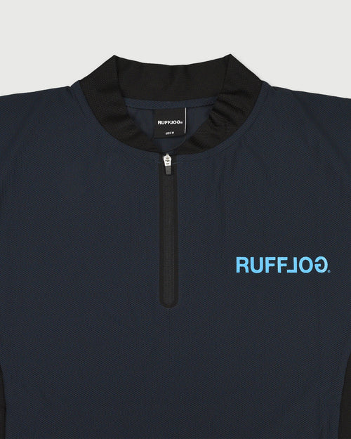 AERO ZIP HENLEY NECK SHIRTS