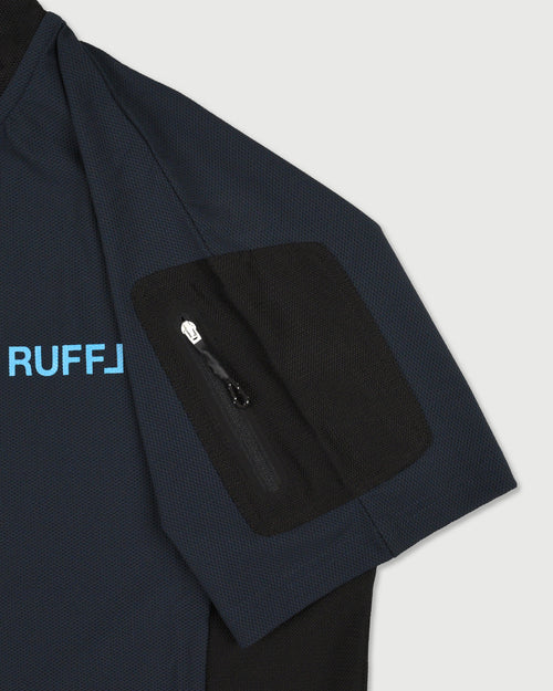 AERO ZIP HENLEY NECK SHIRTS