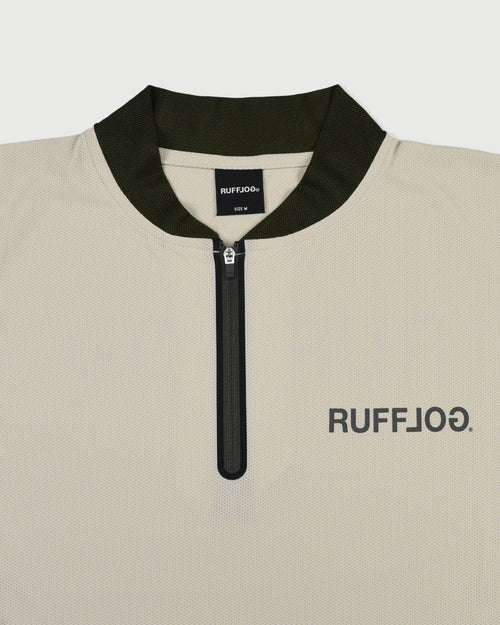 AERO ZIP HENLEY NECK SHIRTS