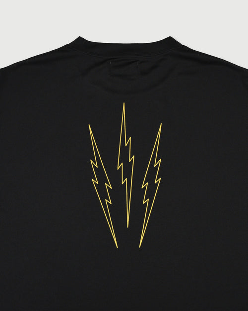 WM AIRMESH HYBRID DRY MOCK NECK TEE