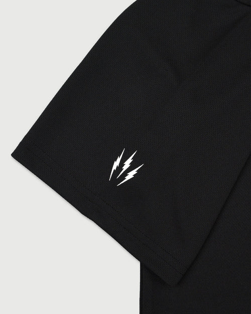 AIRMESH HYBRID DRY MOCK NECK TEE