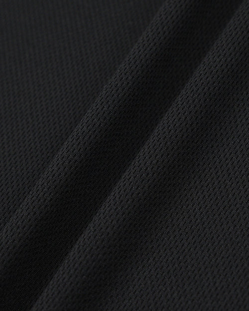 WM AIRMESH HYBRID DRY MOCK NECK TEE