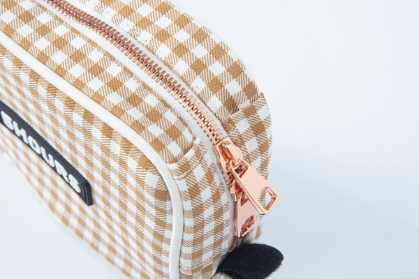 Gingham Check BELTBAG