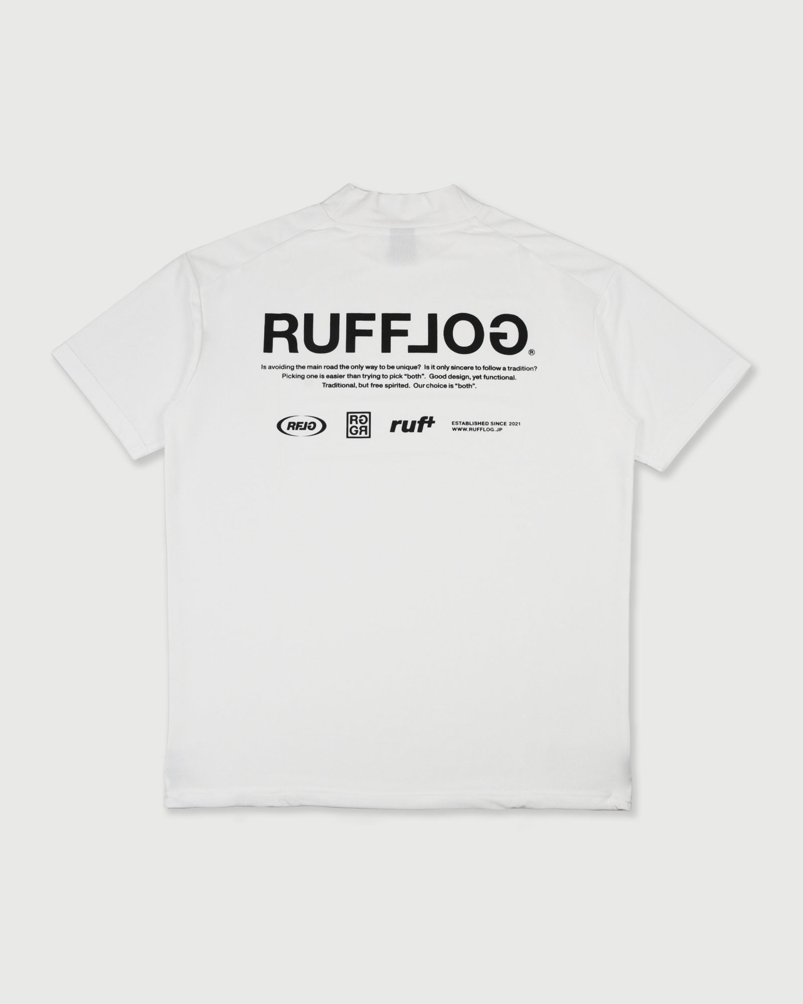 BACKLINE COLLECTIVE MOCK NECK TEE – RUFFLOG