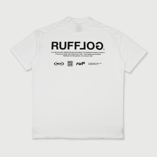 WM BACKLINE COLLECTIVE  MOCK NECK TEE