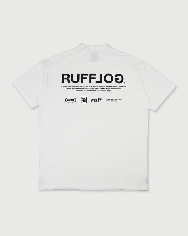 WM BACKLINE COLLECTIVE  MOCK NECK TEE