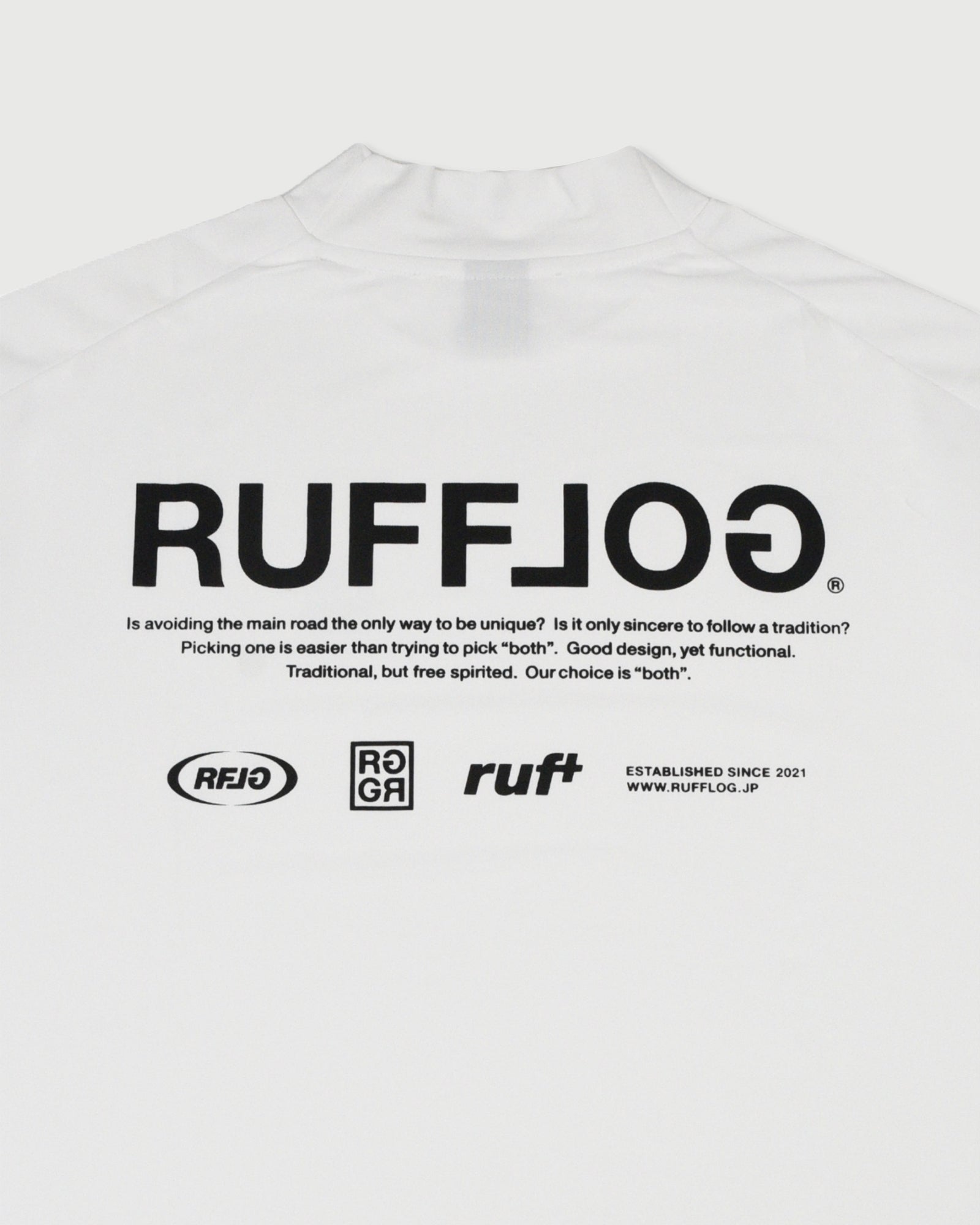 BACKLINE COLLECTIVE MOCK NECK TEE – RUFFLOG