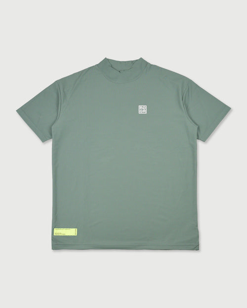 BACKLINE COLLECTIVE  MOCK NECK TEE
