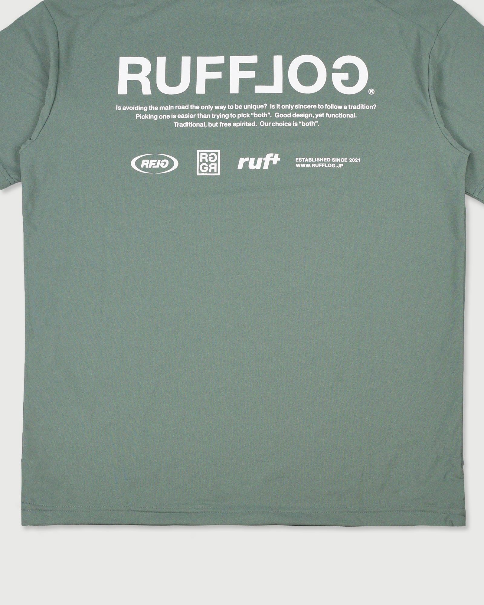 BACKLINE COLLECTIVE MOCK NECK TEE – RUFFLOG
