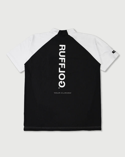 BACK MESH & TECH POCKET MOCK NECK SHIRTS