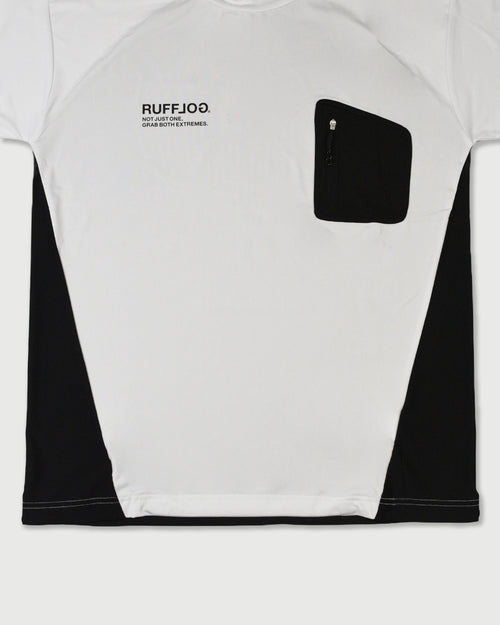BACK MESH & TECH POCKET MOCK NECK SHIRTS