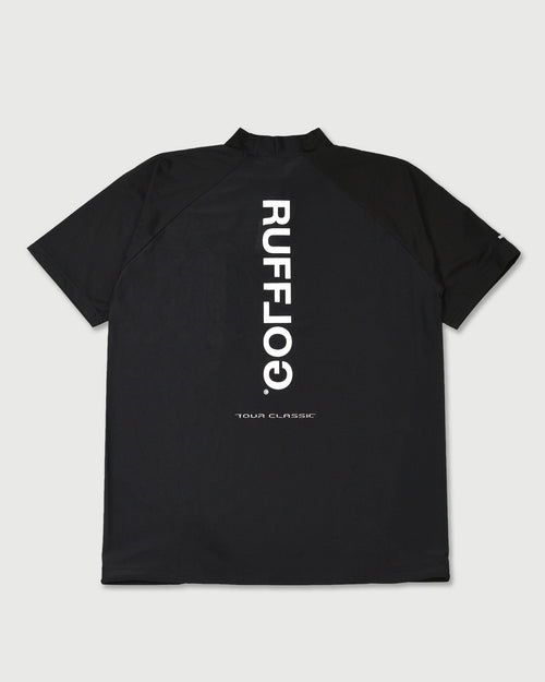 WM BACK MESH & TECH POCKET MOCK NECK SHIRTS