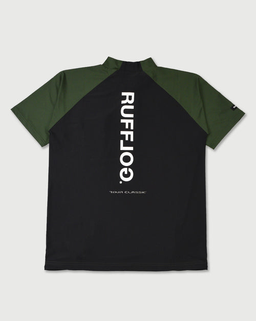 WM BACK MESH & TECH POCKET MOCK NECK SHIRTS