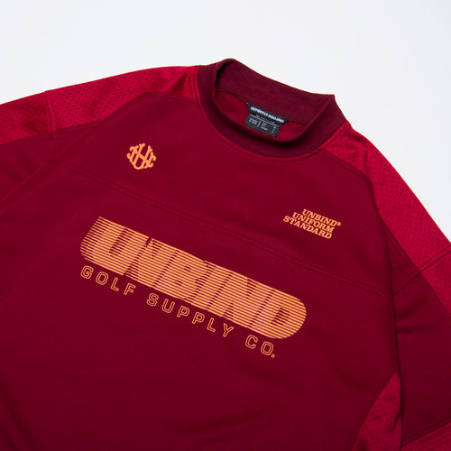 PLEASANT MOCK GAME SHIRT BURGUNDY