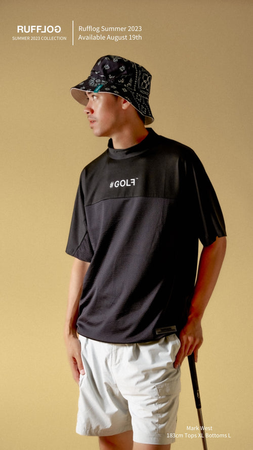 BACK ARCH LOGO MOCK BLACK