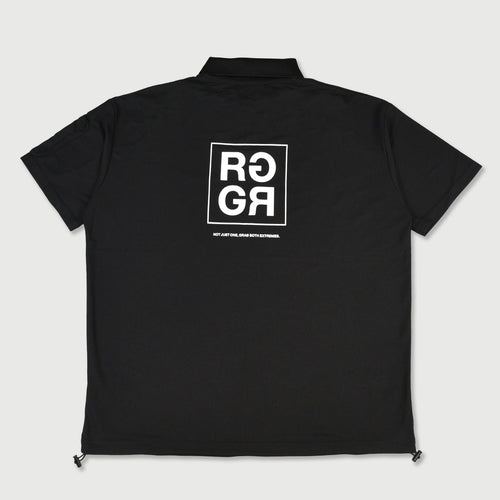 BEHIND SQUARE RG LOGO POLO SHIRTS