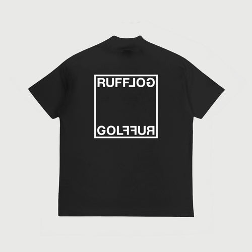 SQUARE LOGO MOCK NECK SHIRTS