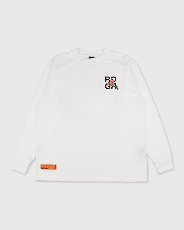 WM BLOOM LOGO L/S TEE