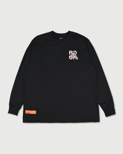 WM BLOOM LOGO L/S TEE