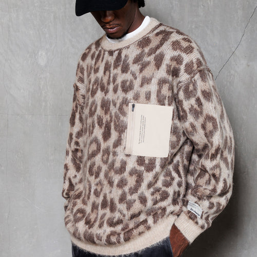 Mohair Crew Knit Pullover v2