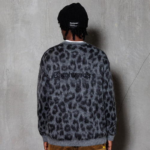 Mohair Crew Knit Pullover v2