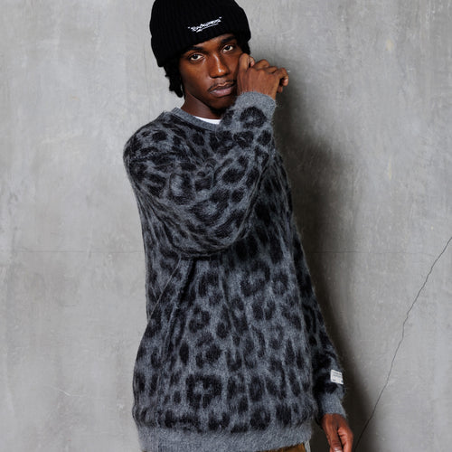 Mohair Crew Knit Pullover v2