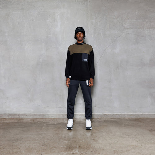 Wick-heat Mock Neck L/S