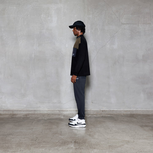 Wick-heat Mock Neck L/S