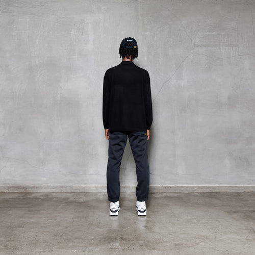 Wick-heat Mock Neck L/S