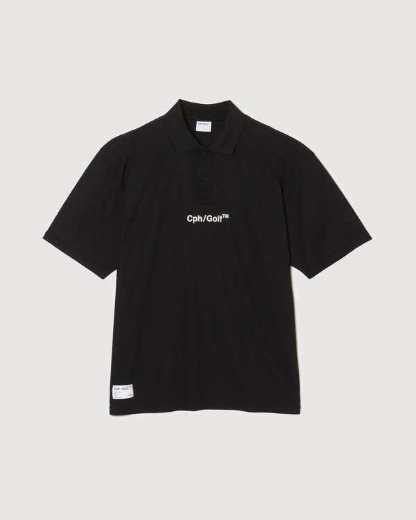 #BUNKER DRY S/S POLO BLACK