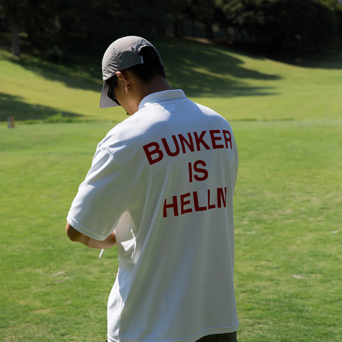 #BUNKER DRY S/S POLO WHITE