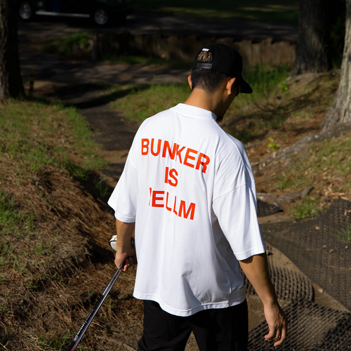 #BUNKER DRY S/S POLO WHITE