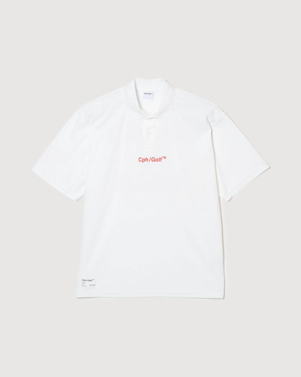 #BUNKER DRY S/S POLO WHITE