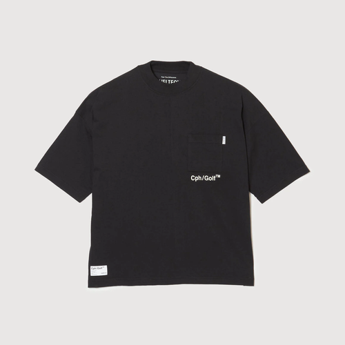 #BUNKER MOCK S/S TEE BLACK