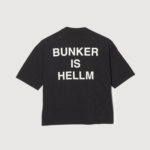 #BUNKER MOCK S/S TEE BLACK