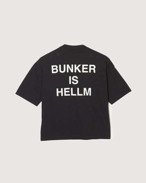 #BUNKER MOCK S/S TEE BLACK