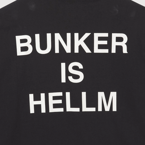 #BUNKER MOCK S/S TEE BLACK