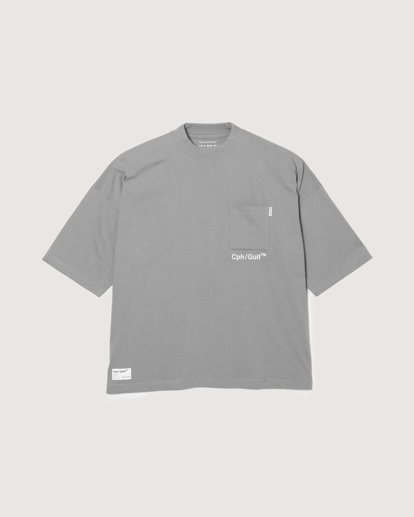 #BUNKER MOCK S/S TEE GRAY