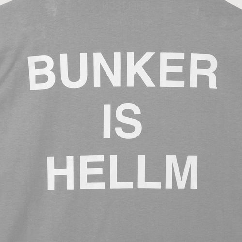 #BUNKER MOCK S/S TEE GRAY