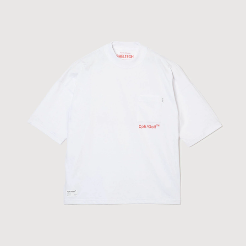 #BUNKER MOCK S/S TEE WHITE