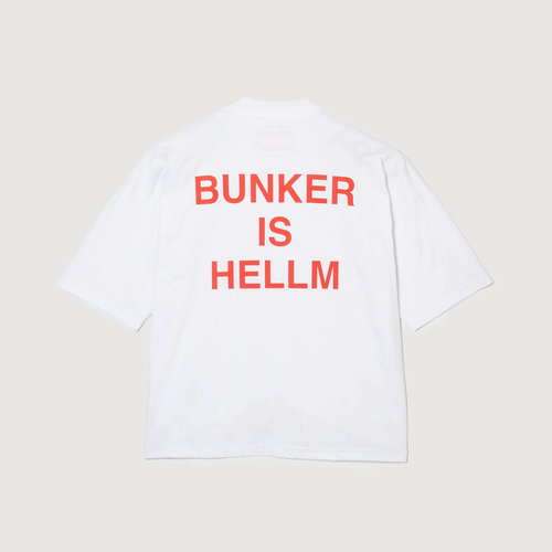 #BUNKER MOCK S/S TEE WHITE