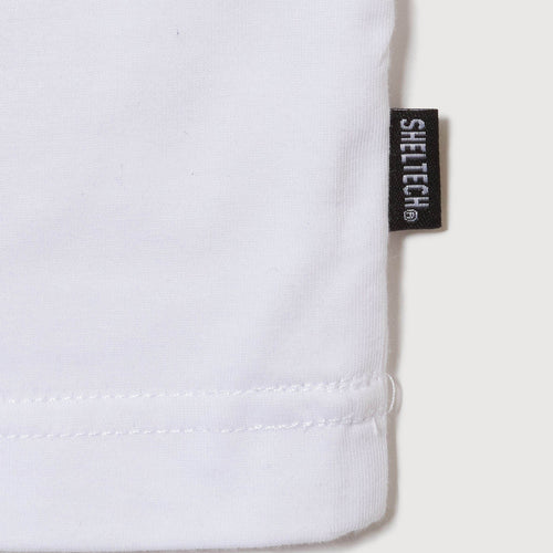 #BUNKER MOCK S/S TEE WHITE